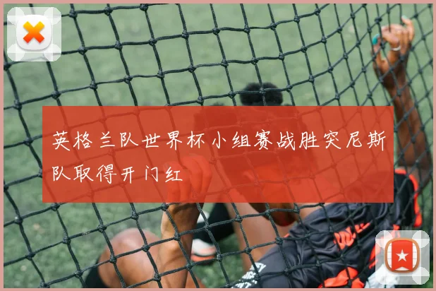 英格兰队世界杯小组赛战胜突尼斯队取得开门红